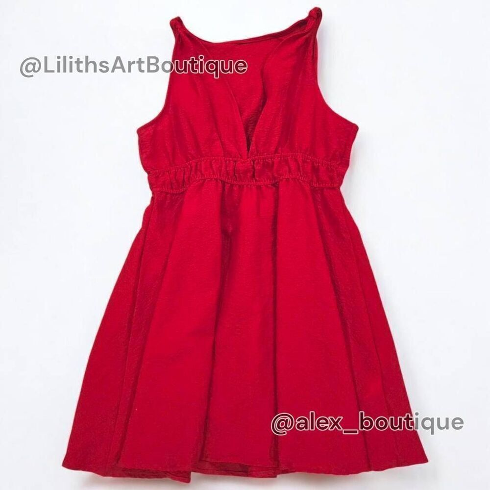 Knot A-line Dress(C047)-Size L for Women - Picture 7 of 11